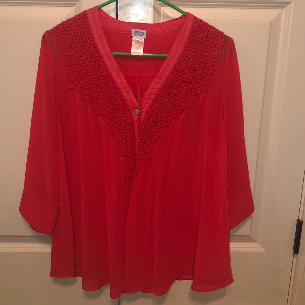 Sheer blouse